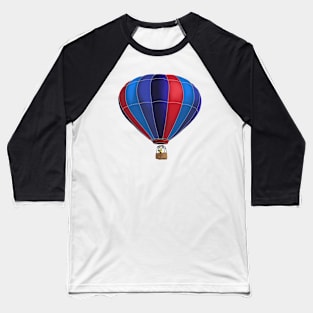 Hot Air Balloon Pilot Baseball T-Shirt